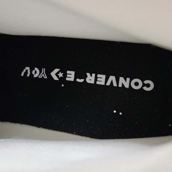 Converse CTAS Lift Platform Glitter Hightop Sneakers (w size 9.5) - Picture 13 of 15